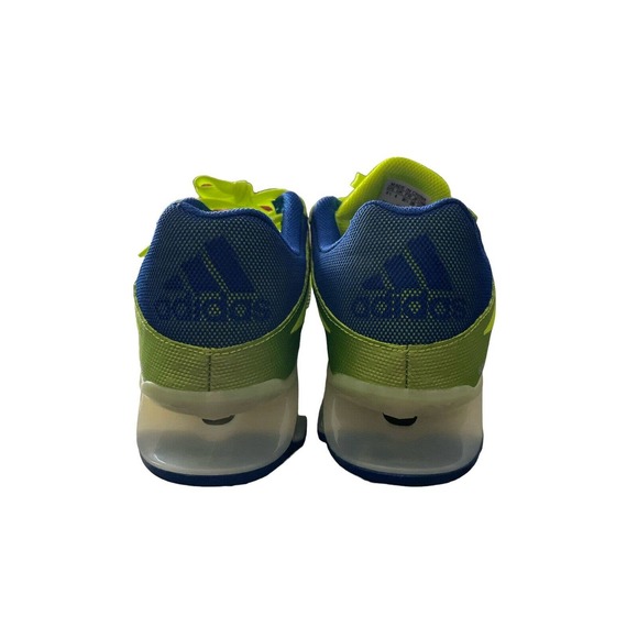 Adidas SpringBlade Women’s Size 4.5 Neón Green And Blue - Picture 4 of 7